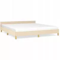 Lova Lovos rėmas su galvūgaliu 160x200 kreminis