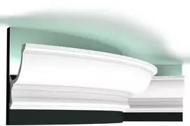 Lanksti dekoratyvinė juosta C901f Flex Orac Decor, poliuretano putos, 14,8 cm