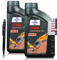 2 Litrai Fuchs Titan Universal Hd 10w30 - Variklio alyva - 2l