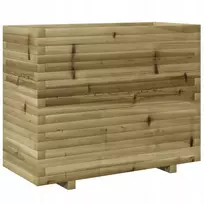 Vidaxl Sodo gėlių dėžė, 90x40x72,5 cm, impregnuota pušies mediena