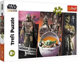 Trefl, paslaptingasis Baby Yoda, Star Wars, The Mandalorian 300 dalių dėlionė, skirta vaikams nuo 8 metų