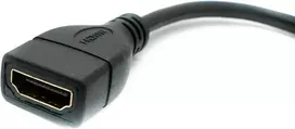 Micro Hdmi į Hdmi kampinis adapteris, 90 laipsnių