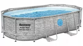Stačiakampis baseinas Bestway 56714 Bulaj 427x250x100cm