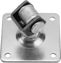 2 x So-tools® Vartų vyris su plokštele 120 x 120 mm M24 reguliuojamas vartų vyris suvirinimo juosta