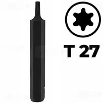 Frys Torx antgalis T27, ilgis 75 mm, S2, Farys Fr0436