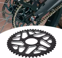 48 dantų motociklo galinė žvaigždutė, skirta sur-ron s/x segway x160/x260 talaria sting electric sur ron light bee juodas