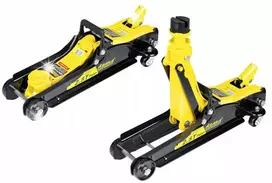Žemo profilio hidraulinis automobilinis domkratas varlė, taškinis, 2.5 t