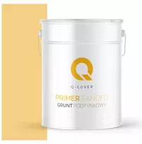 Gruntas silikoniniam tinkui, geltonos spalvos F645, 15 kg, lenkiškas produktas