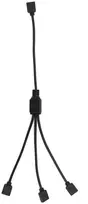 2 vnt. Argb 5v 3-pin skirstytuvas, 1 į 3, 30cm