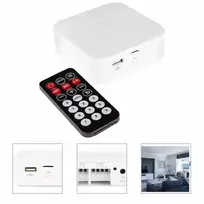 Powermax Įmontuojamas audio stiprintuvas su Bluetooth Usb Power Dynamics Bt20