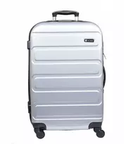 Snowbal Vidutinio dydžio kelioninis lagaminas ant ratukų, tvirtas ir patvarus, pagamintas iš Abs, 64 cm