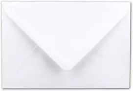 50 vnt. din b6 vokų paketas, balti - 12 x 16,8 cm - 100 g/m² drėgnai klijuojami pašto vokai be langelio, glüxx-agent