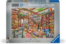 Ravensburger Dėlionė The Fantasy Toy Shop 1000 detalių, skirta suaugusiems - 12000006 - Rankdarbių įrankiai, pagaminta Vokietijoje, kiekviena detalė kartu