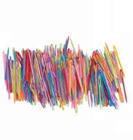 Plastikinės vilnos adatos 7cm - rinkinys 1000 vnt.