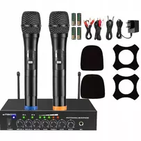Belaidis karaoke mikrofonas usb bluetooth 5.0 imtuvas