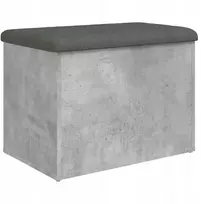 Suoliukas daiktams laikyti 62x42x45 betono pilkumo