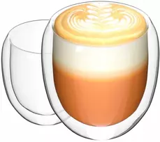 Terminės stiklinės latte kavai Miowi 2 vnt 250 ml