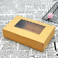 Tomedeks 12 x konditerijos dėžučių, tortų transportavimo dėžutės, kartonas, tortų dėžutės, keksiukų dėžutės macaroons, keksiukams, duonai, pyragams