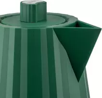 Alessi Plissé Mdl06 Gr - dizaininis elektrinis virdulys, termoplastinė derva, europinis kištukas 2400 W, 170 cl, žalias