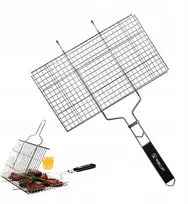 Nešiojamas grilio krepšys, nerūdijančio plieno, Bbq kepsninės įrankis, 62.5x42 cm