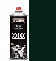 Ral 6009 alkidinis grunto emalis 2in1 pusiau matinis 16-40% lakas dažai purškiamas 400ml