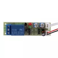 Akozon laikmačio relės modulis reguliuojamas ciklo laikmatis įjungimo/išjungimo jungiklio relės modulis dc 5v/12v/24v 0-15min/0-60min relės modulis (dc12v, 0-60 minučių)