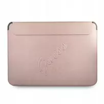 Guess dėklas Macbook/nešiojamam kompiuteriui 13" rožinis