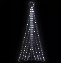 Kalėdinės lemputės, 339 Led, šaltai balta šviesa, 182 cm