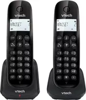 Vtech Cs1451 Dect belaidis telefonas su 2 rageliais, atsakikliu, laisvų rankų funkcija, skambinančiųjų blokavimu, skambinančiojo atpažinimu / skambinimo funkcija, apšviestas ekranas, Eco režimas, žema radiacija