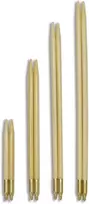 Seeknit Ka06969 10cm x 3mm bambukiniai smėlio spalvos apvalūs mezgimo virbalai