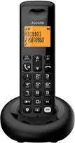 Alcatel E260 S. Voice - belaidis Dect telefonas su atsakikliu - didelis apšviestas ekranas - skambinimas laisvomis rankomis - nepageidaujamų skambučių blokavimo funkcija - juodas