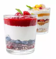 Ledų desertų taurės 300 ml rinkinys 6 vnt