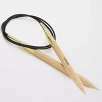 Kinzo Virbalai su valu Knitpro Basix Beech 3,0 mm/80 cm Su Valu