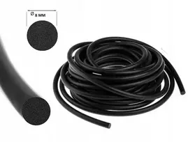 Žarna putų guma mikroporinė guma Epdm tarpinė 8mm 20m