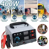 400w 30a akumuliatoriaus įkroviklis automatinis smart 12/24v