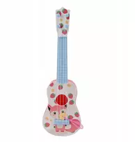 Simuliacinis ukulele instrumentas su reguliuojamomis stygomis vaikams