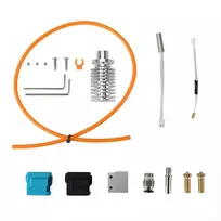 Aimengda Anycubi Vyperr 3d spausdintuvo hotend ekstruderio dalies spausdinimo galvutės rinkiniai, skirti Anycubi Vype 24 V kaitinimo elementui su hotend aušintuvu V5 ekstruderiu 0,4 mm Volcan antgalio priedais