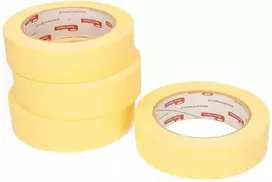 Kubala 20x Dažymo juosta 50m maskavimo geltona lipni popierinė 30mm