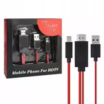 Mhl adapteris micro usb į hdmi tv pereinamasis fullhd kabelis #24695