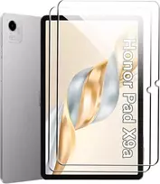 Zzjoooj 2 vnt. ekrano apsaugų, suderinamų su honor pad x9a (11,5 colio, modelis 2025), grūdinto stiklo ekrano apsauga 9h kietumo, atspari įbrėžimams, atspari riebalams, apsauga nuo burbuliukų
