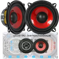 Galingi žemų dažnių automobiliniai garsiakalbiai 13cm 130mm 160w Dax Zge-130