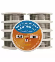 Varžos viela A1 0,25 mm 100 m Patvari Atspari buitinei technikai Elektronikai