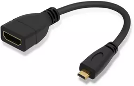 Chenyang Micro Hdmi į Hdmi moterišką 4k60hz Hdtv kabelio adapteris monitoriams, kameroms, 10 cm