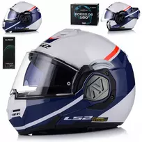 Motociklininko šalmas | Ls2 Ff906 Advant 180° Swipe | Atverčiamas/modulinis + Pinlock