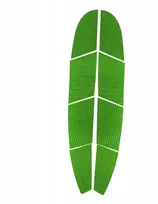 8x traukos padeliai banglentei Surfingo paminkštinimas Eva traukos padelis banglenčių sportui žalias