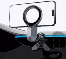 Odbowuge mag-safe automobilinis laikiklis [ypatingas tvirtumas] magnetinis telefono laikiklis automobiliui [patobulinta trikampė struktūra] telefono laikiklis automobilio ventiliacijos grotelėms, tinka iphone 15 pro plus max 14 13 mag-safe dėklui