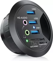 Csl Usb 3.0 stalo centras su kortelių skaitytuvu ir garso jungtimis