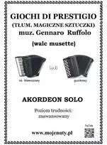 Magiški triukai (musette valsas) - G. Ruffolo (natos akordeonui)