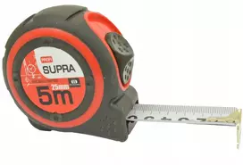 Ruletė matavimo juosta Metras Supra 5m / 25mm