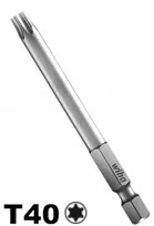 Wiha Torx T40 x 90mm 1/4" profesionalus antgalis